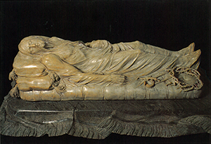 Veiled Christ. the centerpiece of the Cappella Sansevero
